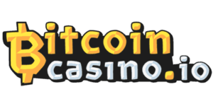 Logo kasyna Bitcoin. io